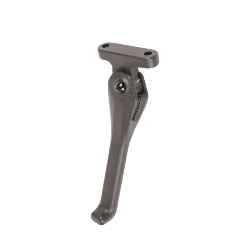 Gray metal hand brake lever with mounting clamp for handlebars