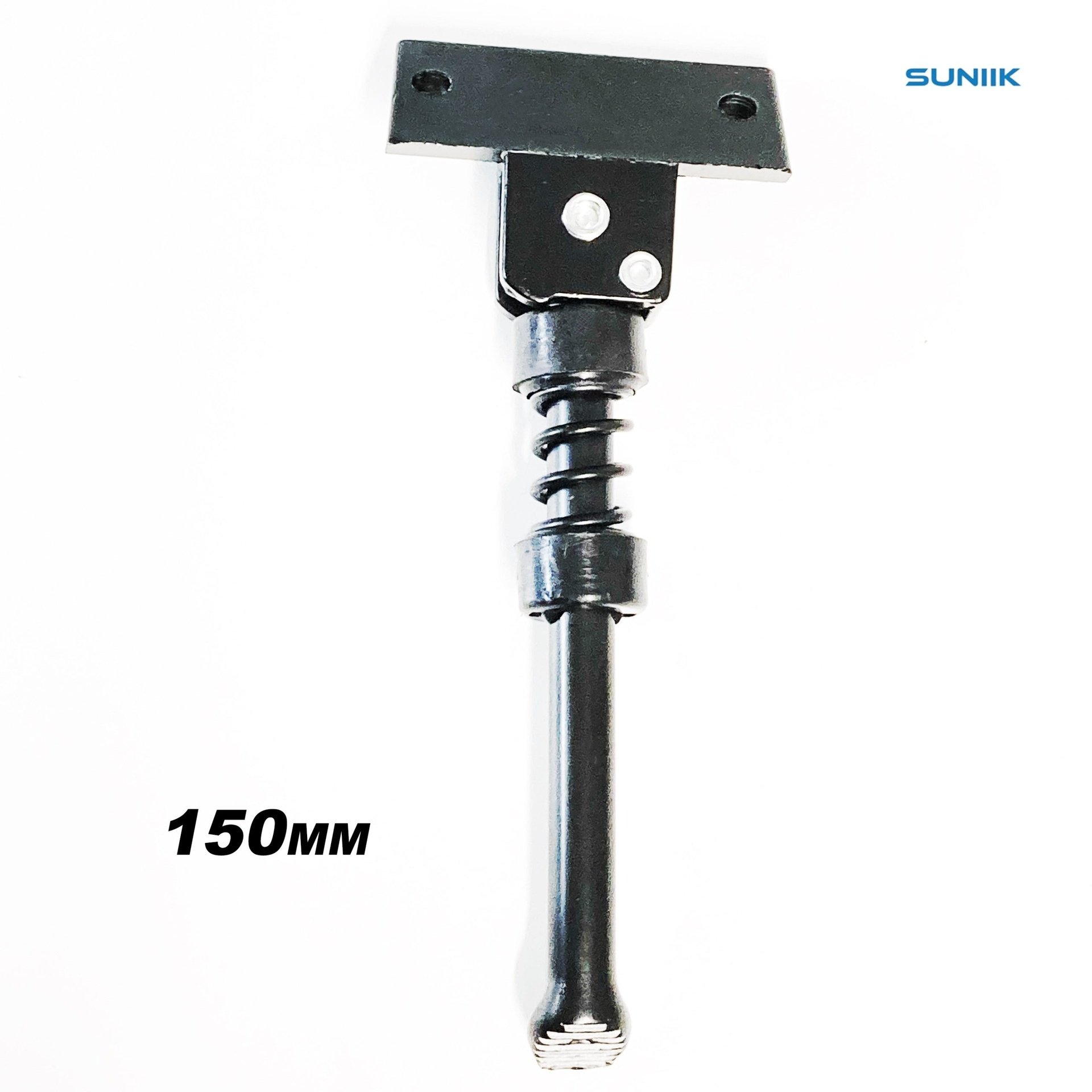 1008-RME-007-C2-SM-Caballete-150mm-Smartgyro-Speedway-amp-Rockway – Elshoppen.dk Close-up of a black T-shaped tool head on a threaded rod, two screws visible, SUNIK logo in the corner.